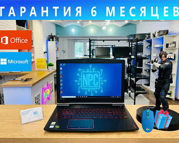 Игровые ноутбуки - 15.6" Игровой ноутбук Lenovo Legion/ Intel Core i5 - 7300HQ / RAM 8GB DDR4/ NVIDIA GeForce GTX 1050 2GB / SSD NVMe 256 GB 