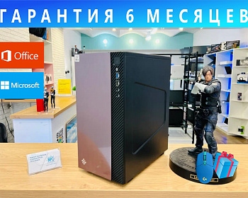Компьютеры - Игровой ПК. Intel core i5 – 10400/ RAM 16 GB DDR4/ NVIDIA GeFоrcе GTX 1660Ti 6 GВ/ SSD  256 GB